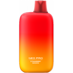HQD NEO PRO 18000 Strawberry Banana (Клубника Банан)